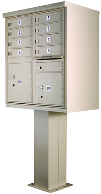 High Security Series Cluster Mailboxes Type 1 High Security Series Cluster Mailboxes Type 1