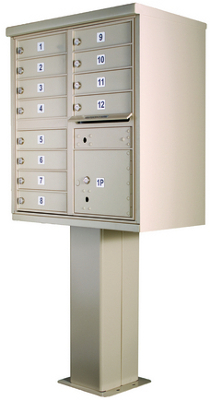 High Security Series Cluster Mailboxes Type 2
