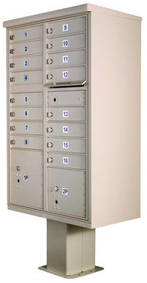 High Security Series Cluster Mailboxes Type 3