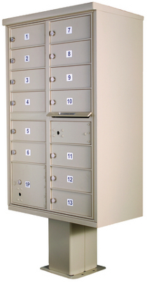 High Security Series Cluster Mailboxes Type 4